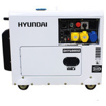 留坝现代DHY6000SE 6.5kVA柴油发电机